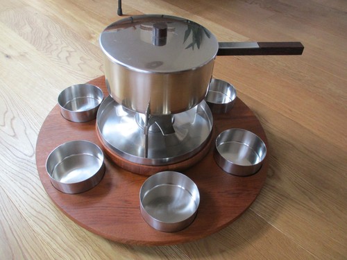 Stelton fondue set - stelton, edelstahl