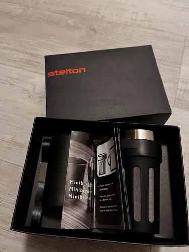 Stelton minibrüher schwarz - stelton,