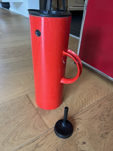 Stelton em77 isolierkanne rot - stelton,